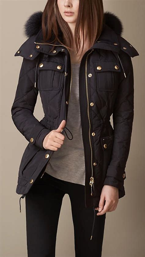 Burberry winter jackets women's